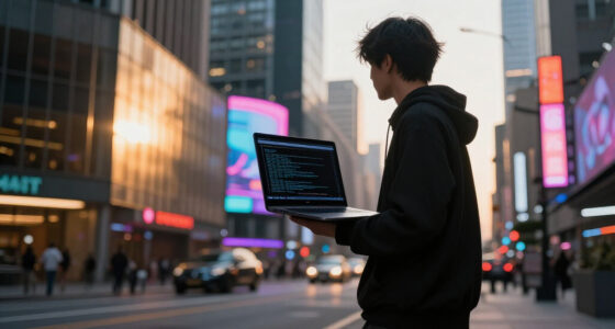 A Walkable ASCII Cyberpunk City In One HTML File [Video]