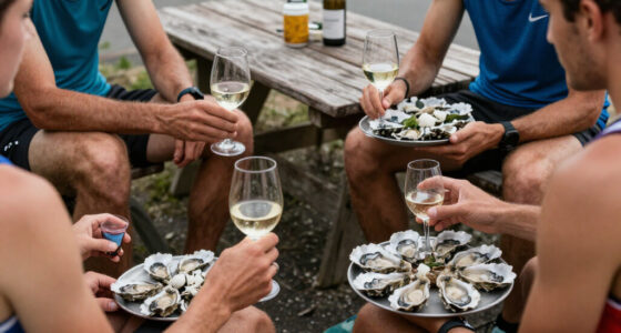 At This French Marathon, Runners Make Pit Stops For Wine And Oysters